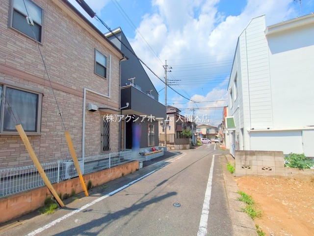 入間市東藤沢5丁目・全1棟　新築一戸建　の前面道路含む現地写真|現地写真（2025年7月23日撮影）