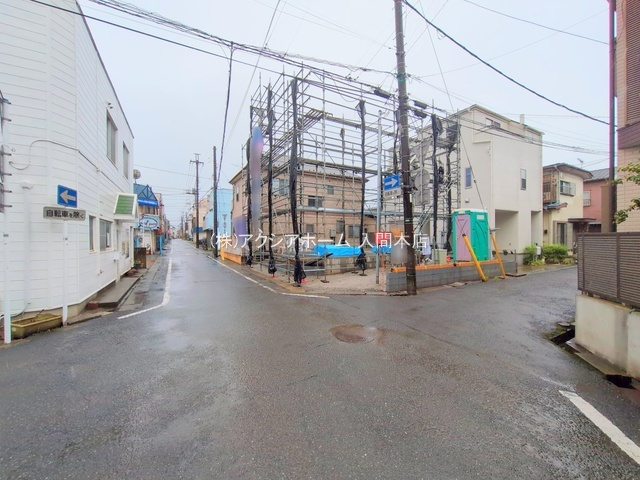 入間市東藤沢5丁目・全1棟　新築一戸建　の前面道路含む現地写真|現地写真（2025年6月11日撮影）