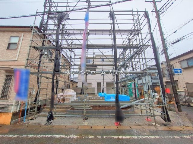 入間市東藤沢5丁目・全1棟　新築一戸建　の外観|現地写真（2025年6月11日撮影）