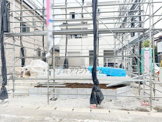 入間市東藤沢5丁目・全1棟　新築一戸建　の外観|現地写真（2025年6月13日撮影）