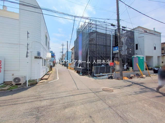 入間市東藤沢5丁目・全1棟　新築一戸建　の前面道路含む現地写真|現地写真（2025年7月2日撮影）