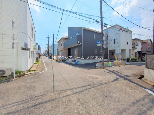 入間市東藤沢5丁目・全1棟　新築一戸建　の前面道路含む現地写真|現地写真（2025年7月23日撮影）