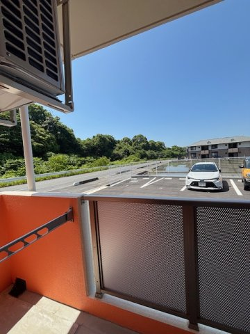 サンシャイン久米のバルコニー