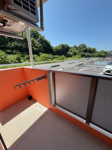 サンシャイン久米のバルコニー