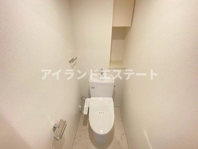 SOCIETY KAKINOKIZAKA ANNEX　敷地内駐車場有　オートロック　ファミリー向けのトイレ