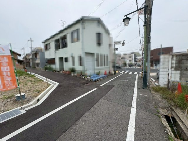 南町　売土地　全７区画の前面道路含む現地写真|現況更地ですので、すぐにお家を建てられますね♪