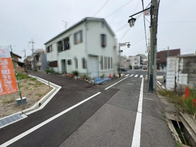 【前面道路含む現地写真】 | 南町　売土地　全７区画 | 現況更地ですので、すぐにお家を建てられますね♪