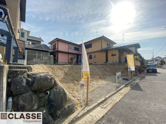 【前面道路含む現地写真】 | 宇治市南陵町1丁目　売土地　建築条件付き