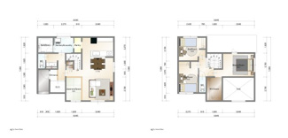 【参考プラン】 | 宇治市南陵町1丁目　売土地　建築条件付き | 自由設計になりますので設計士と直接お話していただきオンリーワンのおうちづくりが可能です！需要の多いランドリールームも実現可能です。一緒に楽しくお家づくりをしていきましょう！　