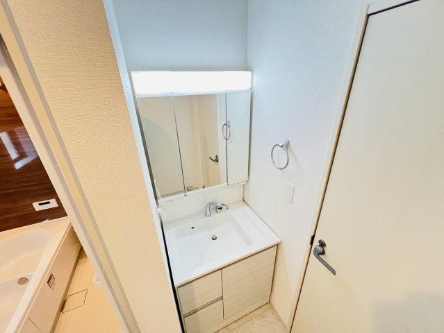 知多郡東浦町緒川屋敷参区149番2『仲介手数料無料』新築戸建ての独立洗面台