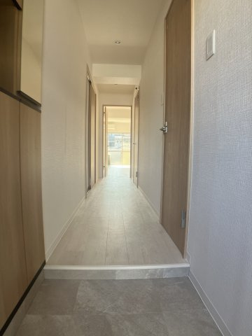 コスモハイツの玄関