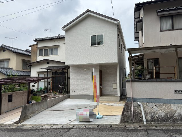 新築戸建　伴東1丁目の前面道路含む現地写真
