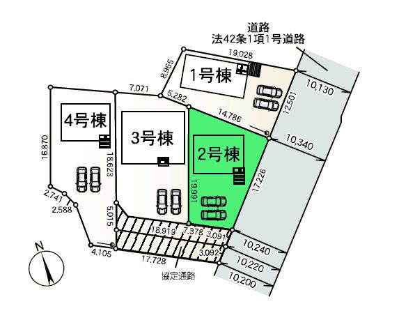 クレイドルガーデン前橋市河原浜町第3ー②の画像