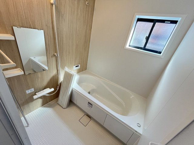 【浴室】 | 春日市白水ヶ丘2丁目3期　3号棟（全3棟）【仲介手数料無料・0円】 | 現地写真。浴室です。