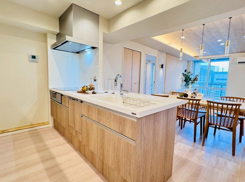 晴海アイランドトリトンスクエアビュータワー2号棟のキッチン