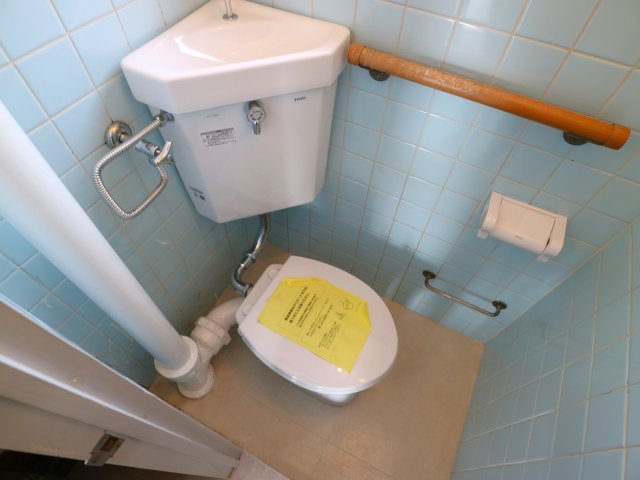 オアシス天領のトイレ|※他号室の写真となります。