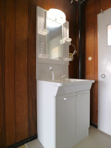 オアシス天領の洗面所|※他号室の写真となります。