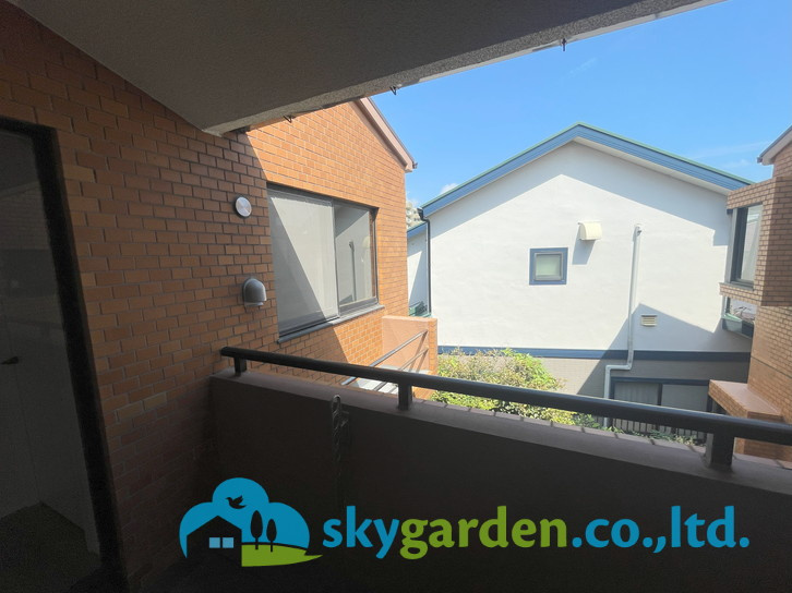 ライオンズテラス鵠沼のバルコニー