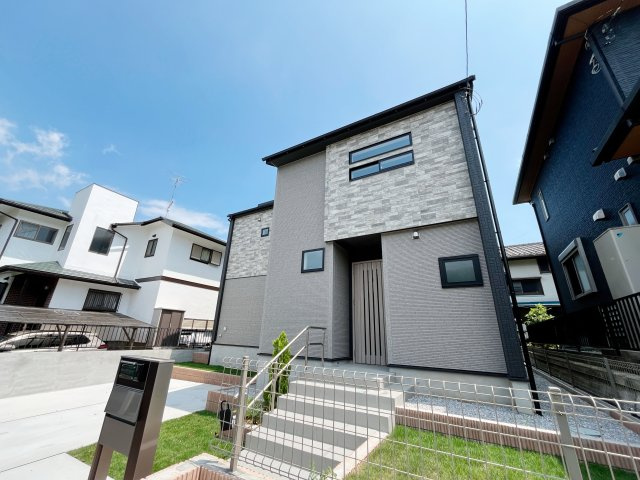 祝　成約済み　八王子　北野台　新築戸建ての外観|～仲介手数料無料☆八王子ひなた不動産～八王子市北野台　新築戸建て