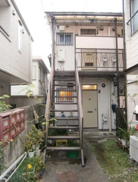 長谷見アパート　南西角部屋　室内洗濯機置場　最上階