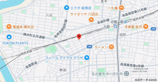 【地図】 | ハーモニーテラス八田Ⅲ