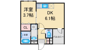【間取り】 | ハーモニーテラス八田Ⅲ | 略図の為、現状優先