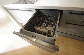 【キッチン】 | 【仲介手数料無料！！】府中市四谷１丁目　新築戸建て（全３棟）No.3号棟　4780万円 | ビルトイン食洗機