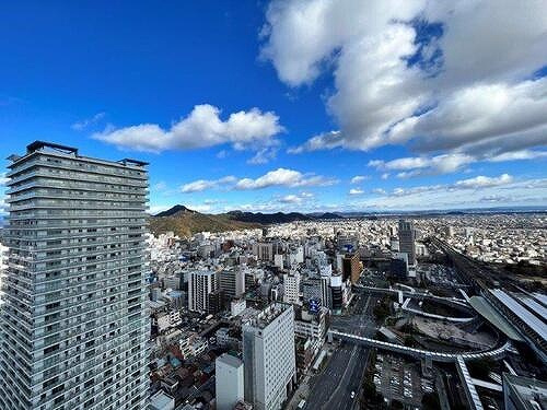 岐阜シティタワー４３の展望|バルコニーからの眺望