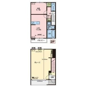 越谷市赤山町２丁目の倉庫の間取り