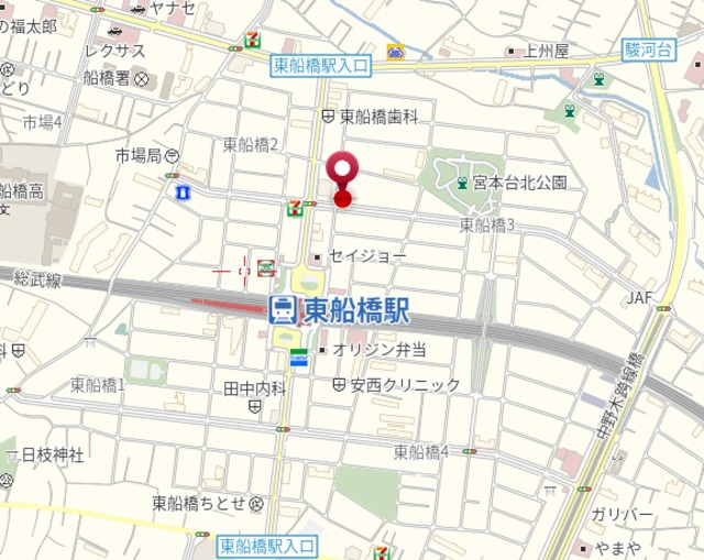 アプリコ東船橋の地図|★案内図★