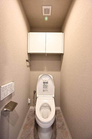 【トイレ】 | シーズガーデン桐生本町　4F | シャワー機能付きの高機能トイレ