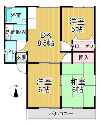 プルミエールの間取り