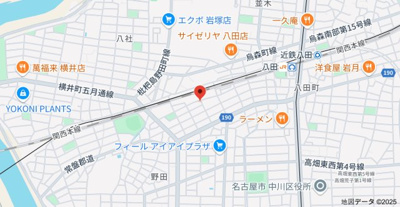 【地図】 | ハーモニーテラス八田Ⅲ