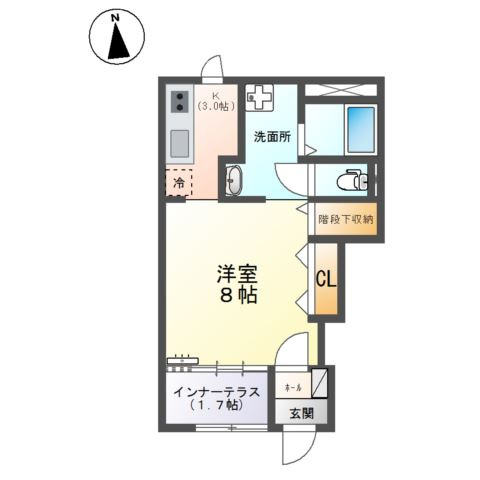 グランドコートⅢの間取り