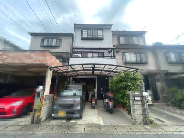 【成約済】向日市上植野町大田の外観|ベランダ×3か所ございます。