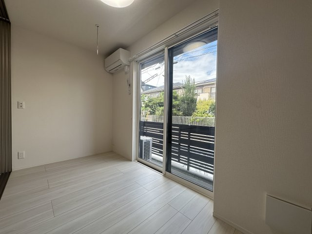 川崎市多摩区宿河原７丁目のアパートの寝室