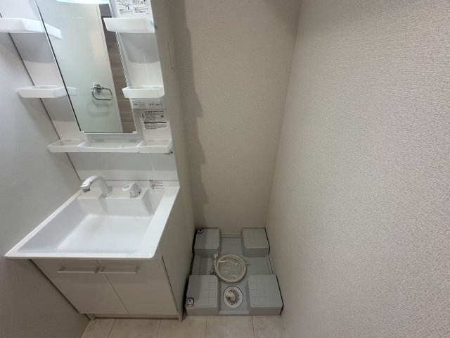 川崎市多摩区宿河原７丁目のアパートの洗面所