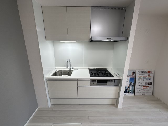 川崎市多摩区宿河原７丁目のアパートのキッチン
