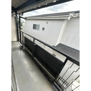 マルエ荘のバルコニー