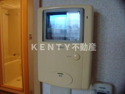 【セキュリティ】 | コンフォール・戸手 | カメラ付インターホン