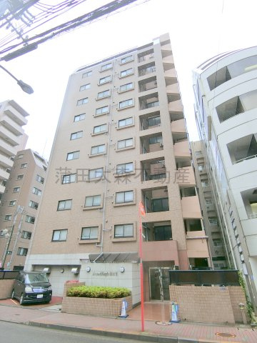 グランイーグル蒲田Ⅱの外観|1999年3月築　SRC鉄骨鉄筋コンクリート造地上14階建て総戸数45戸
東京都大田区西蒲田7丁目　JR京浜東北線蒲田駅徒歩4分