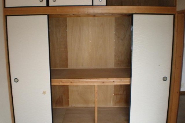 エコール荒木の収納|専用の収納スペースです