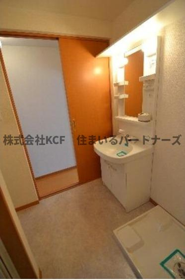 アムールひろかわの洗面所|使いやすい洗面所です