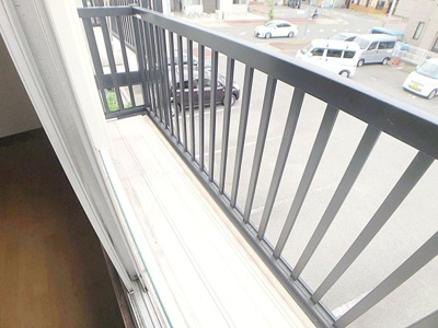 【バルコニー】 | 石場町貸家【名古屋市賃貸・連棟貸家】