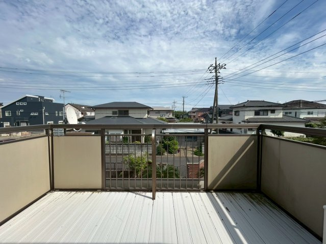 神栖市太田　中古戸建のバルコニー