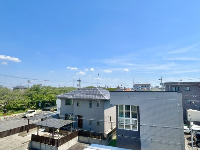 ソレアード川添の展望