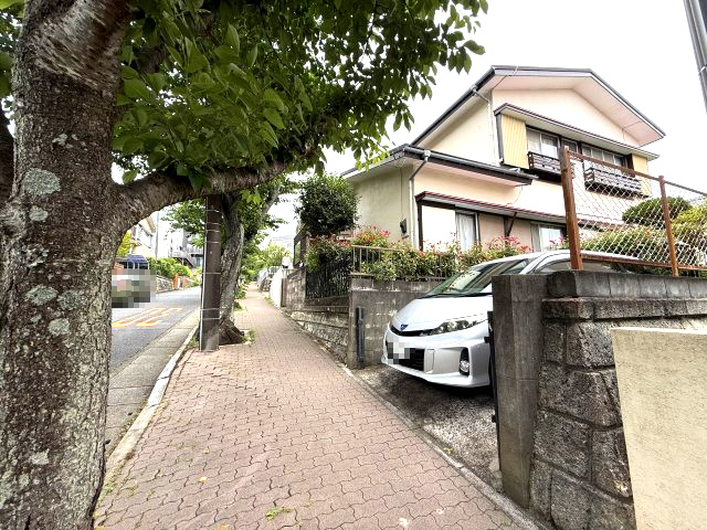 60坪超　閑静な住宅街　高台の外観|更地になりました