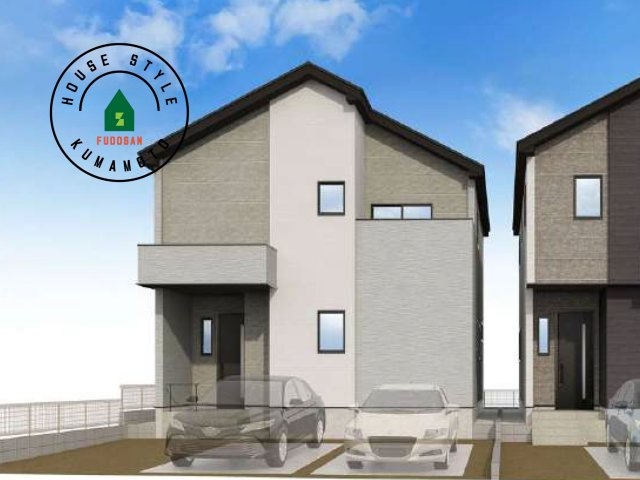 熊本市東区西原1丁目第1-2棟（2号棟）　の完成予想図|外観も気になるポイント