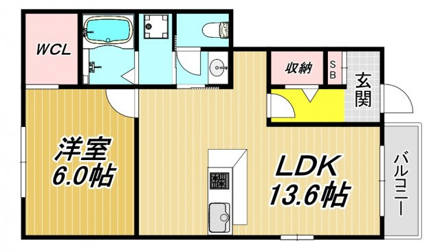 イル フィラートⅠの間取り