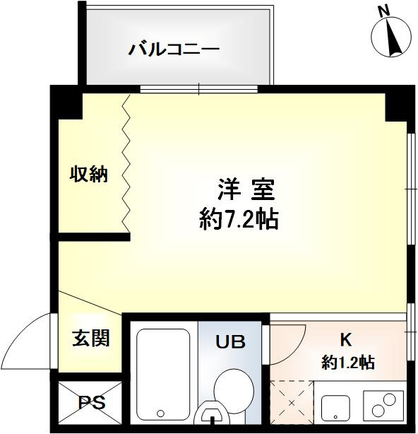 リバーヒルハイツの間取り|住みやすい間取りです